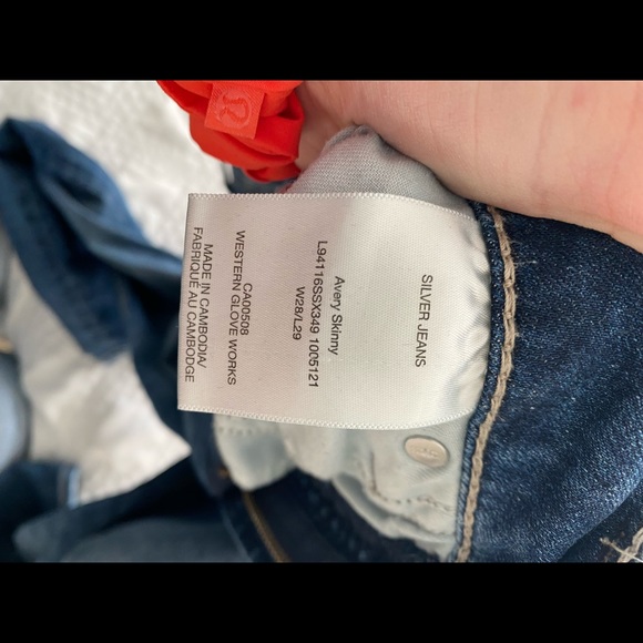 5 pairs of Silver jeans size 28 - Picture 10 of 10